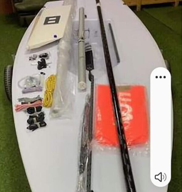 ILCA Elite Open Race Boat