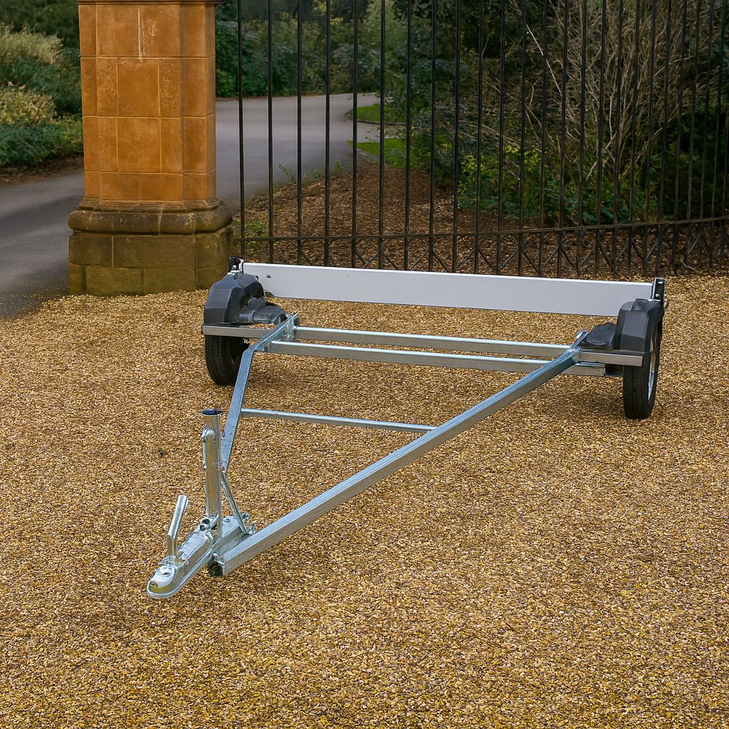 Home boat road trailer